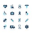 Medicine icons vector image