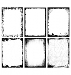 Frames and textures vector image