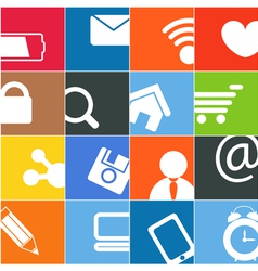 Buttons vector image