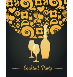 Party invitation vector image