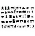 Ancient furniture vector image