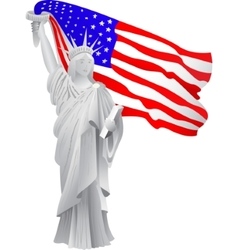 Stylish american design US Independence Day July Stylish american design US Independence Day July vector image