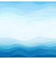 Abstract Blue Wavy Background vector image