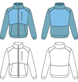 Man sports jacket vector image