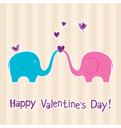 Card for Valentines Day vector image