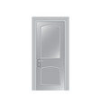 Door on a white background vector image