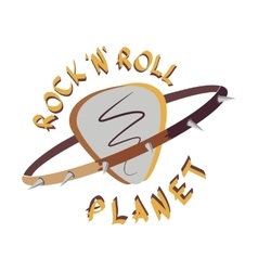Rock And Roll Logo vector image