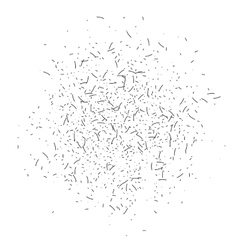 Grunge explosion mark Royalty Free Vector Image