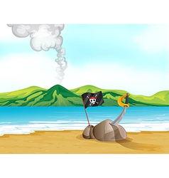 Pirates treasure Spot vector image
