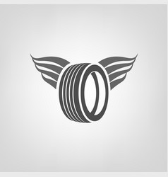 Tire shop logo Tire shop logo vector image