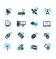 Wireless and communications vector image
