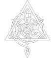 Celtic knot vector image