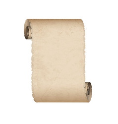 Old scroll paper vector image