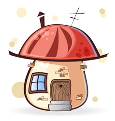 Cartoon house vector image