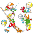 Cleaning vector image