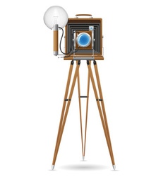 Old camera 02 vector image