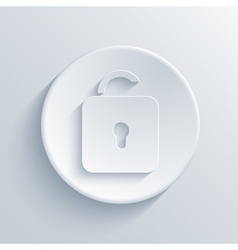 Light circle icon vector image