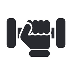 Gym icon vector image