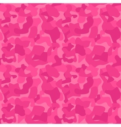 Seamless Camouflage Pattern For Girls Tiled vector image