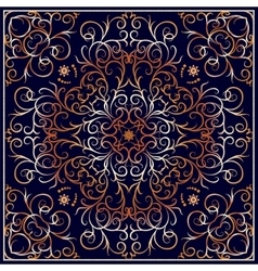Bandana black Royalty Free Vector Image - VectorStock