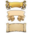Scrolls vector image
