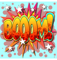 Boom vector image