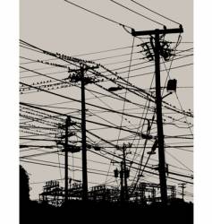 Electricity vector image