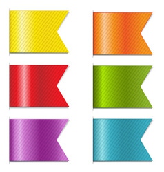 Ribbon Markers vector image