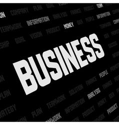 Business background vector image