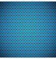 Blue Seamless Circle Perforated Grill Texture vector image