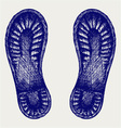 Trail boots vector image