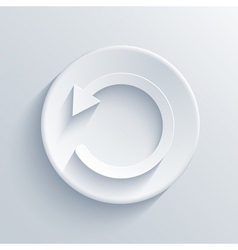 Light circle icon vector image