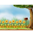 Garden Mailbox vector image