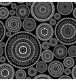Seamless lace background vector image