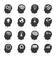 Thinking Head Icons vector image