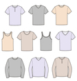T shirt vector image