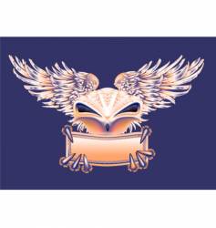 Bird banner vector image