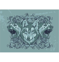 Vintage vector image