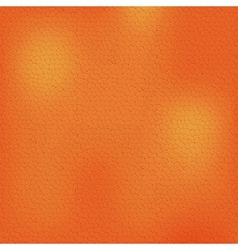 Orange Leather Background Texture vector image