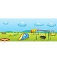 Play park vector image