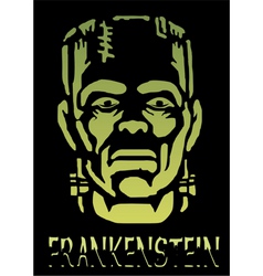 Halloween Frankenstein vector image