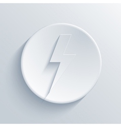 Light circle icon vector image