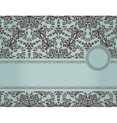 Vintage frame vector image