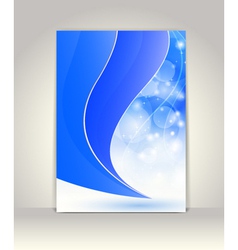 Business brochure template vector image