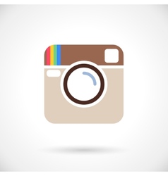Photo icon vector image
