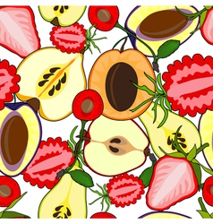 Fruit seamless vector image