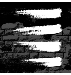 Grunge wall vector image