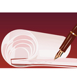 Writing vector image
