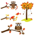 Set of nature elements vector image