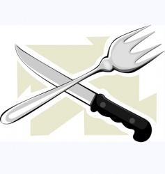 Kitchen equipment vector image